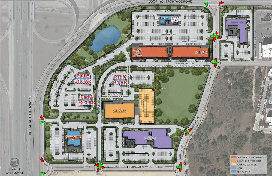 W Ih-10 West, San Antonio, TX for lease - Site Plan - Image 2 of 3