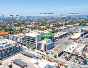 933 N La Brea Ave, Los Angeles, CA - AERIAL  map view