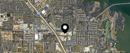 250 Swisher Rd, Lake Dallas, TX - AERIAL map view