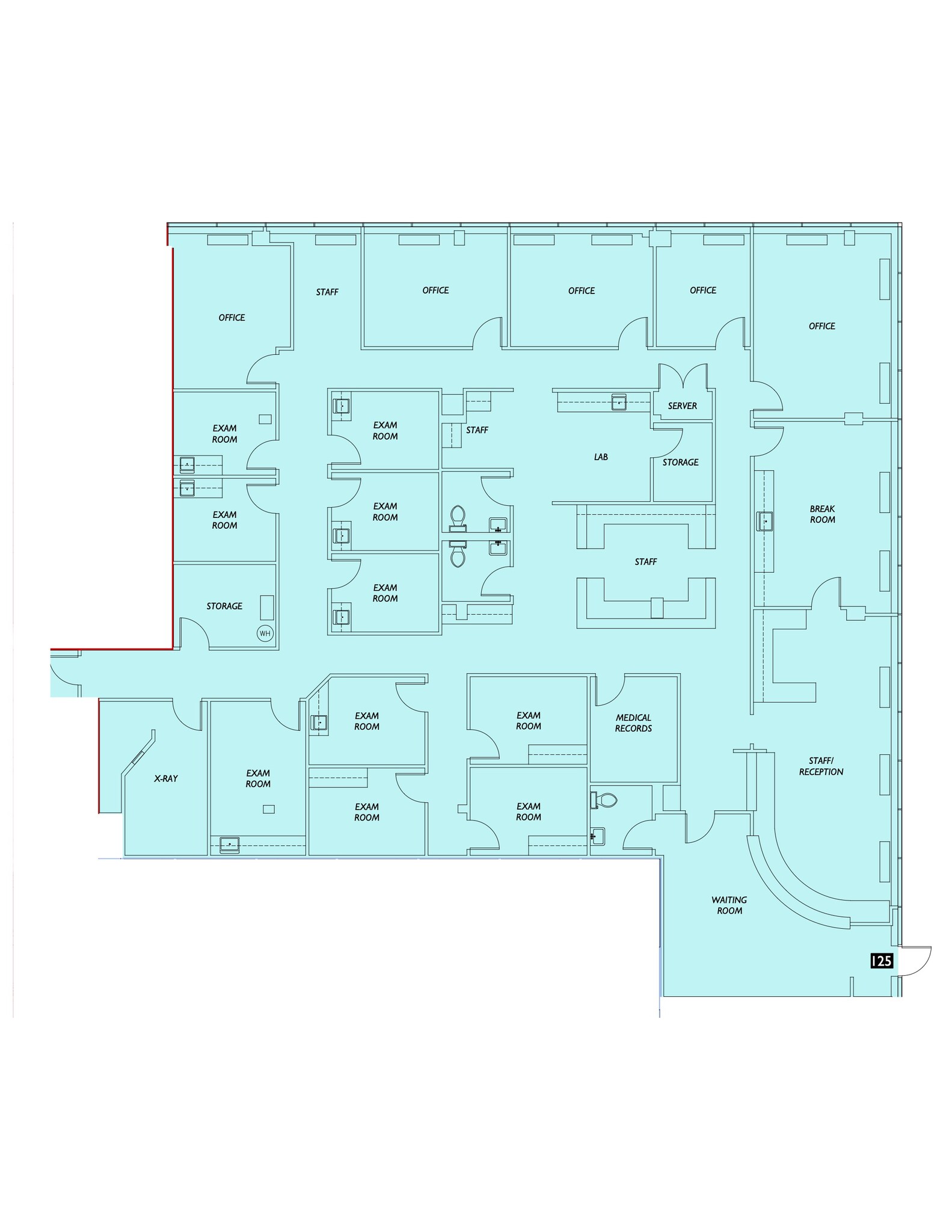 2301 Research Blvd, Rockville, MD for lease Floor Plan- Image 1 of 1