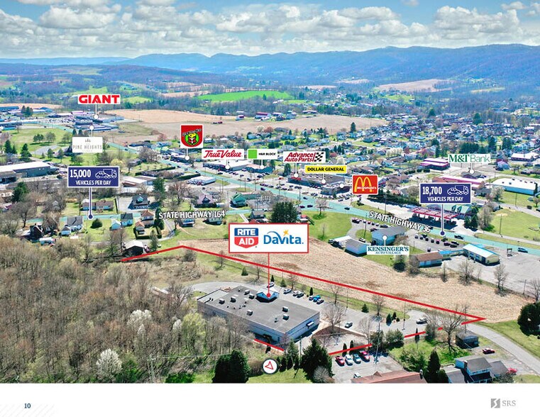 96 June Dr, Roaring Spring, PA 16673 Rite Aid & DaVita Dialysis NNN