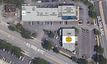 1758-1776 W Algonquin Rd, Mount Prospect, IL - aerial  map view