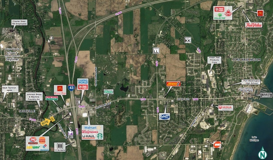 475 E Green Bay Ave, Saukville, WI for lease Building Photo- Image 1 of 1