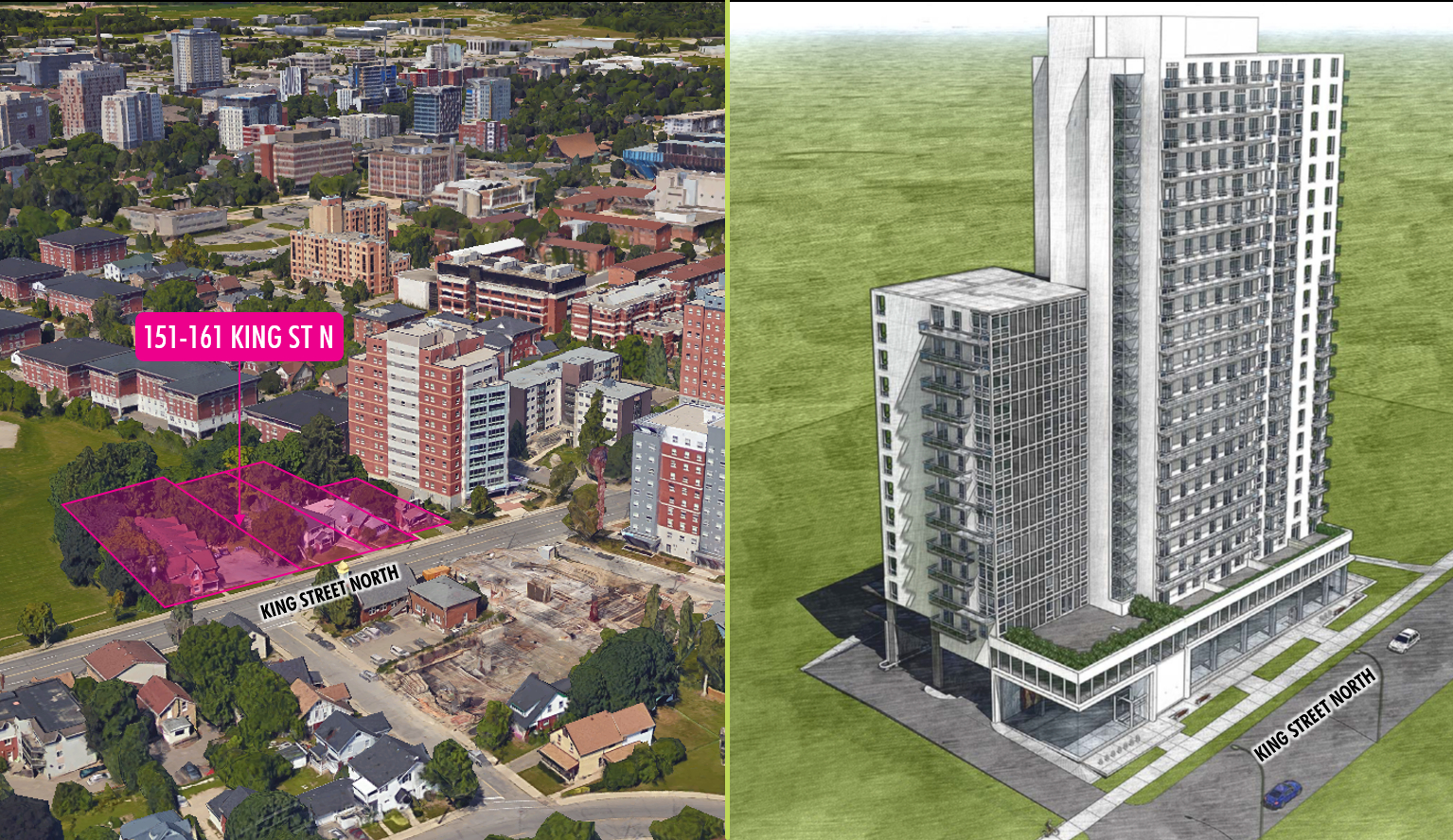 151-161 King St N, Waterloo, ON for sale Primary Photo- Image 1 of 1