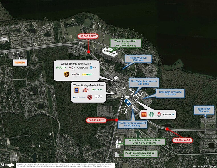 SR 434 & Tuskawilla Rd, Winter Springs, FL for sale - Aerial - Image 1 of 1