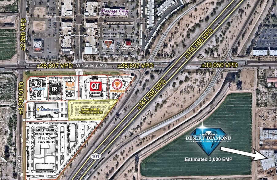 SWC Loop 101 & Northern Ave, Glendale, AZ for sale - Building Photo - Image 1 of 1