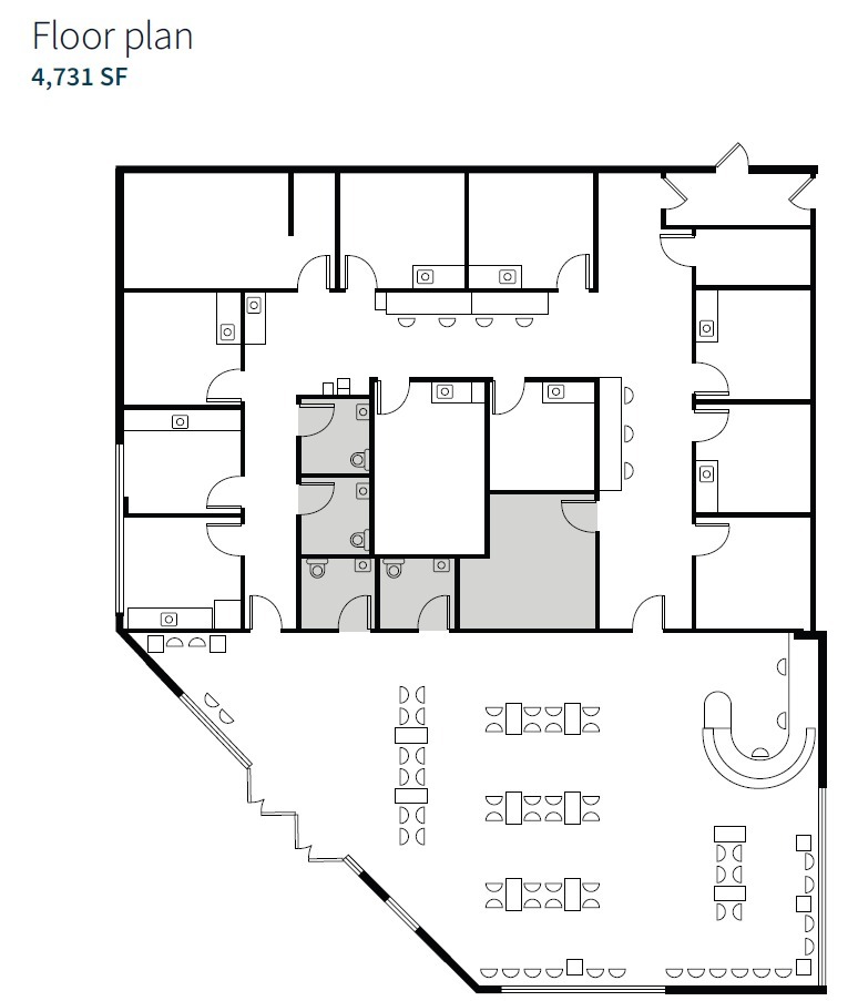 10068-10076 Dumfries Rd, Manassas, VA for lease Floor Plan- Image 1 of 2