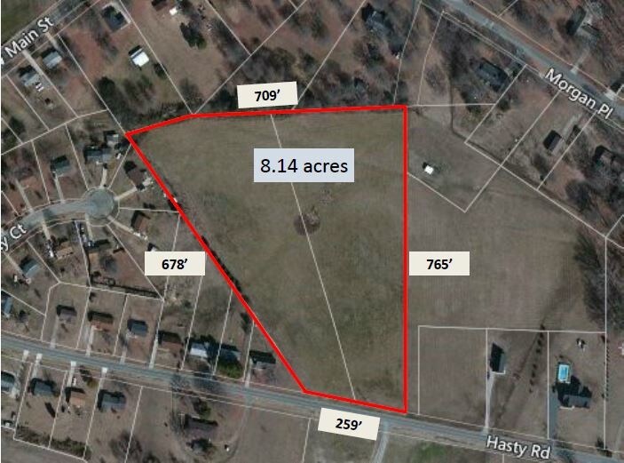 0 Hasty Rd, Marshville, NC for sale - Aerial - Image 1 of 1