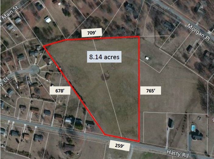 0 Hasty Rd, Marshville, NC for sale Aerial- Image 1 of 1