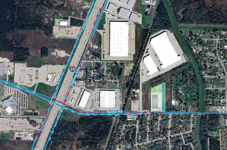 0 Rankin, Humble, TX for lease - Aerial - Image 3 of 3