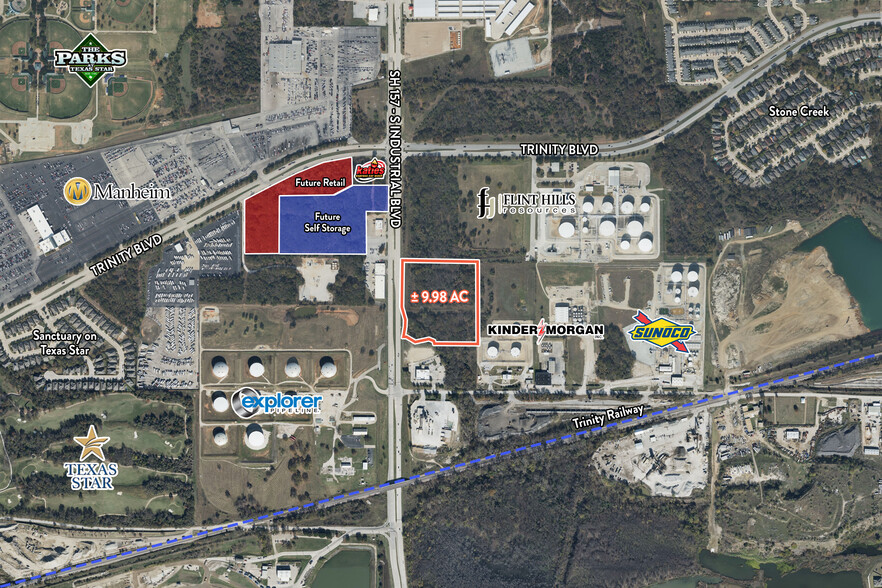 FM 157 & Trinity, Euless, TX for sale - Aerial - Image 1 of 1