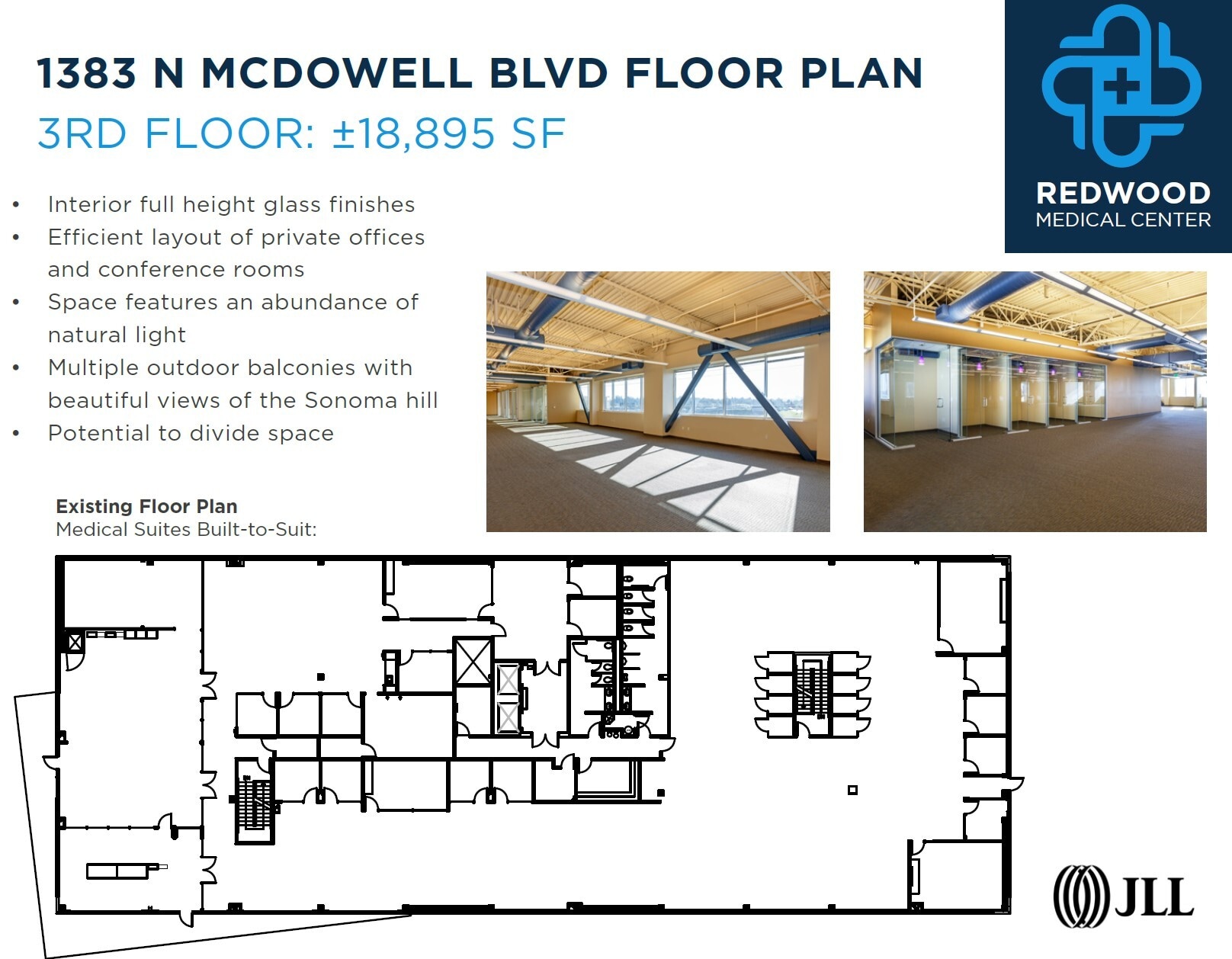 1383 N McDowell Blvd, Petaluma, CA for lease Floor Plan- Image 1 of 1
