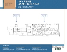10535 Park Meadows Blvd, Lone Tree, CO for lease Floor Plan- Image 2 of 4