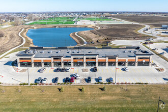 1101 E 1st St, Grimes, IA - aerial  map view