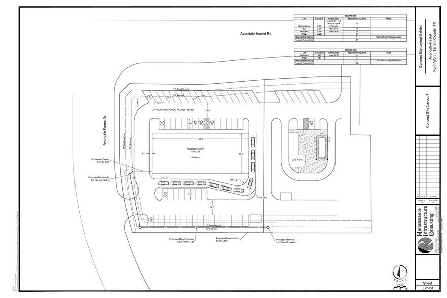 2157 Avondale Haslet Rd, Haslet, TX for sale - Site Plan - Image 1 of 1