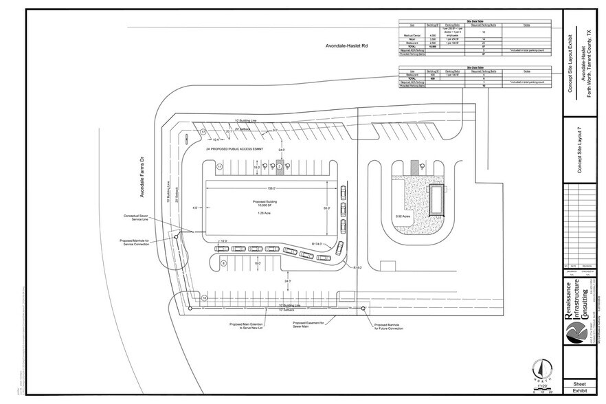 2157 Avondale Haslet Rd, Haslet, TX for sale - Site Plan - Image 2 of 3