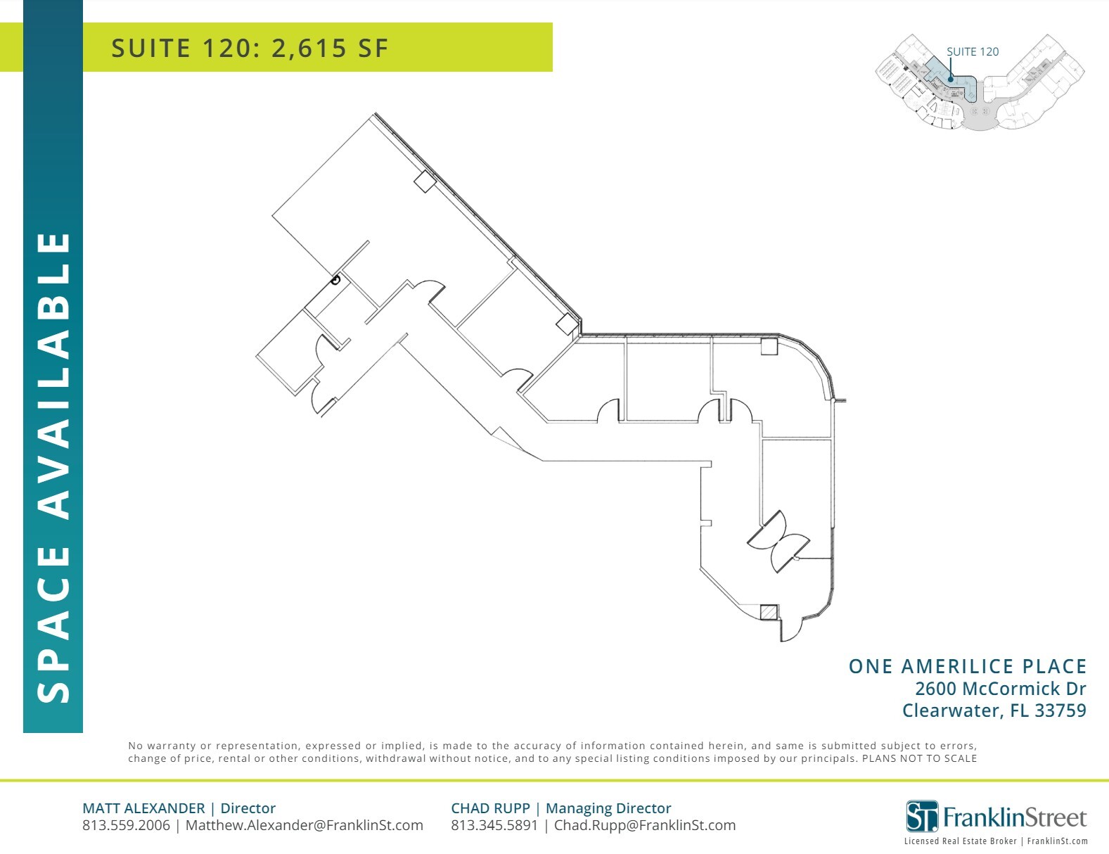 2600 McCormick Dr, Clearwater, FL for lease Floor Plan- Image 1 of 1