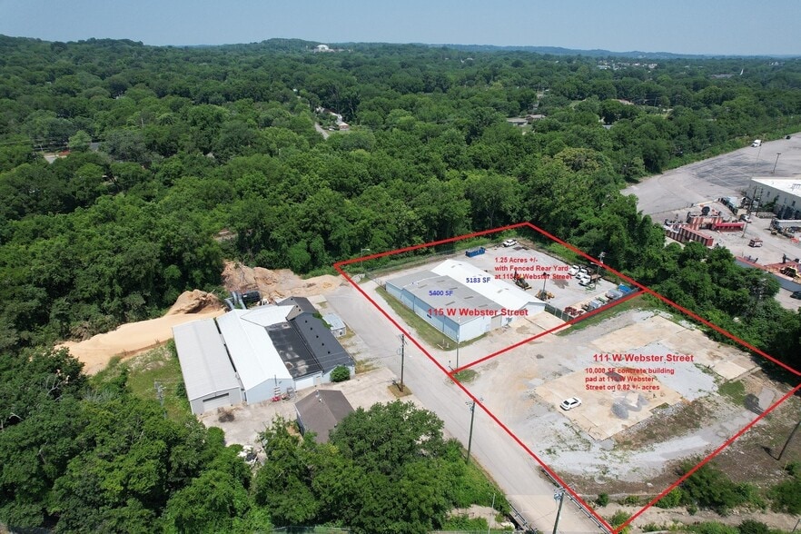 103 W Webster St, Madison, TN for lease - Aerial - Image 2 of 2
