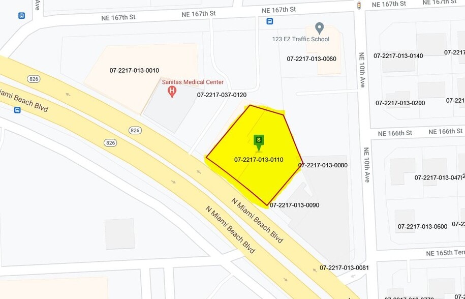 975 N Miami Beach Blvd, North Miami Beach, FL for lease - Plat Map - Image 2 of 18