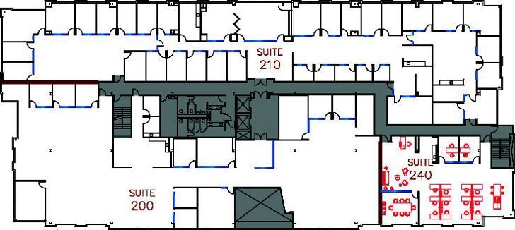 12255 El Camino Real, San Diego, CA for lease Floor Plan- Image 1 of 9