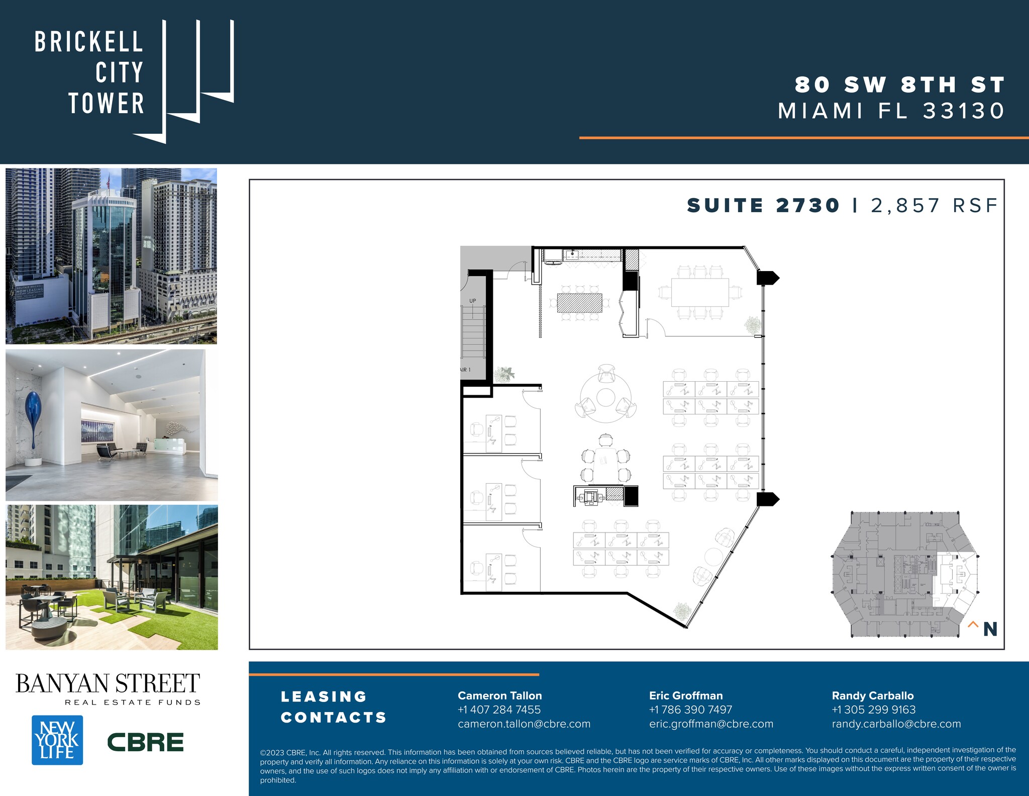 80 SW 8th St, Miami, FL for lease Site Plan- Image 1 of 1