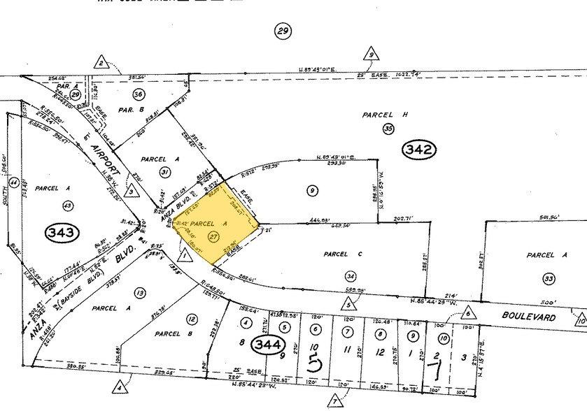 800 Airport Blvd, Burlingame, CA for lease - Plat Map - Image 2 of 6