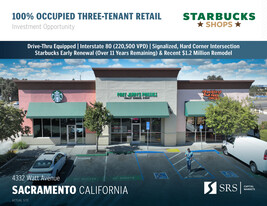 Starbucks Shops | NNN Lses | Early Renewal - Drive Through Restaurant