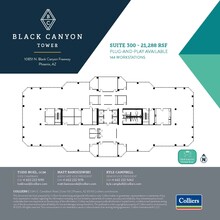 10851 N Black Canyon Hwy, Phoenix, AZ for lease Floor Plan- Image 1 of 2