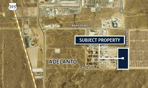 NWC Emerald Rd and Cassia St, Adelanto, CA for sale - Primary Photo - Image 1 of 4