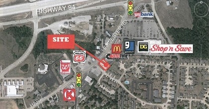 3640 Harvester Rd, Saint Charles, MO - AERIAL map view - Image1