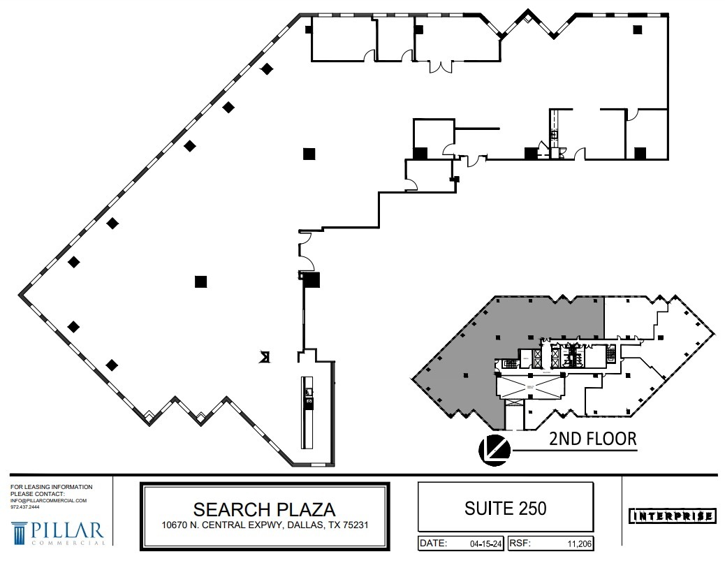 10670 N Central Expy, Dallas, TX for lease Floor Plan- Image 1 of 1