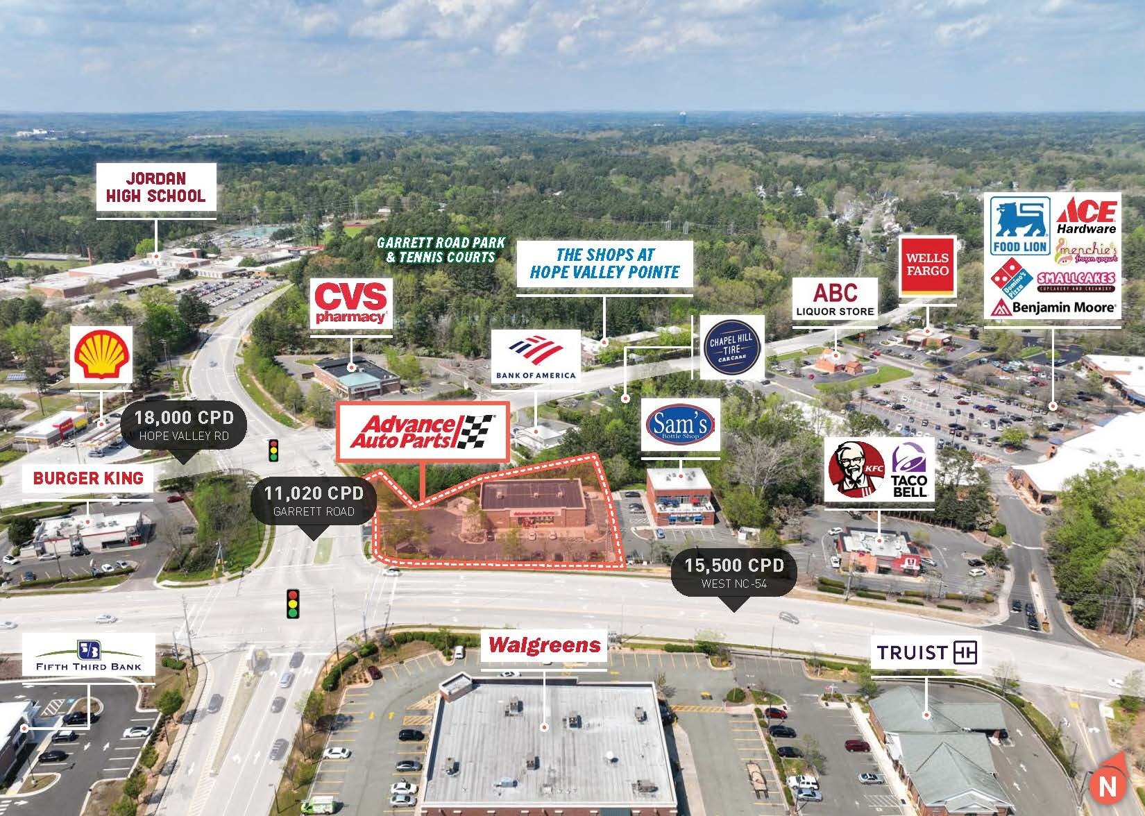 1114 W NC 54 Hwy, Durham, NC 27707 Advance Auto Parts