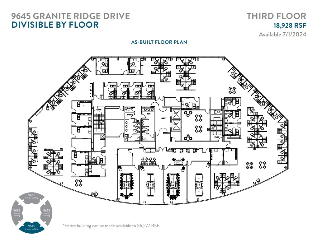 9655 Granite Ridge Dr, San Diego, CA for lease Floor Plan- Image 1 of 3