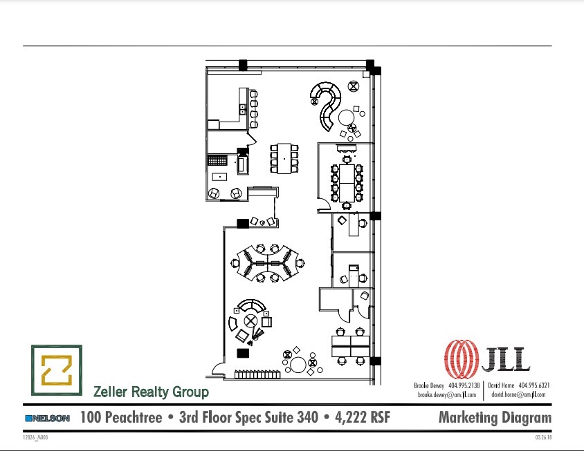 100 Peachtree St NW, Atlanta, GA for lease Floor Plan- Image 1 of 1