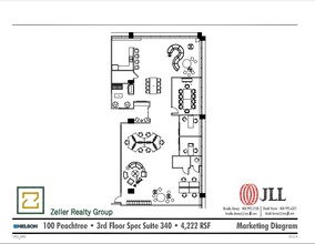 100 Peachtree St NW, Atlanta, GA for lease Floor Plan- Image 1 of 1