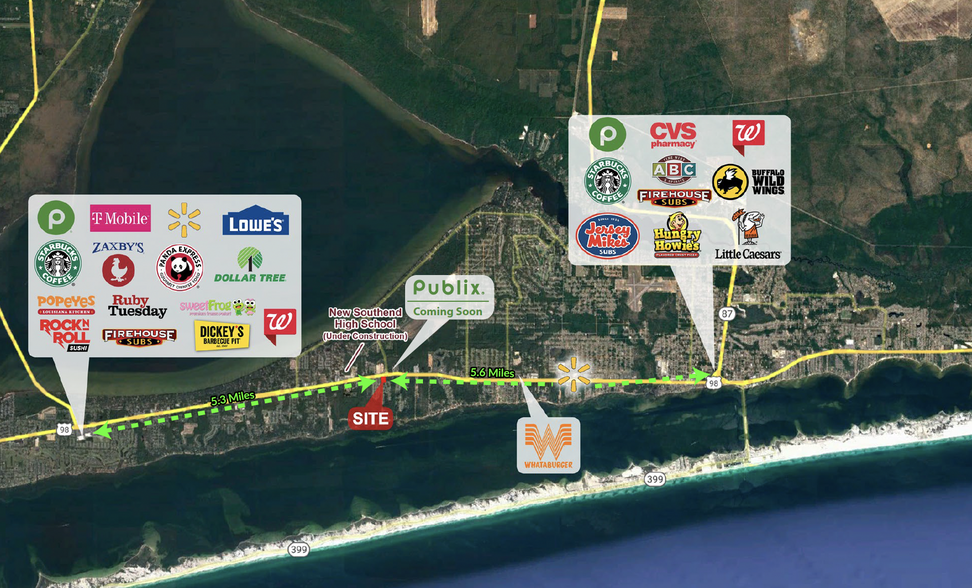 Highway 98, Gulf Breeze, FL for lease - Building Photo - Image 2 of 3