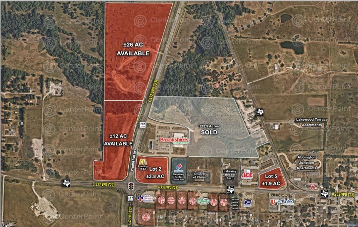 NWC Preston Rd. & FM 120, Pottsboro, TX for sale - Building Photo - Image 1 of 3