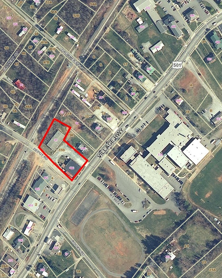 486 Village Hwy, Rustburg, VA for sale Aerial- Image 1 of 1