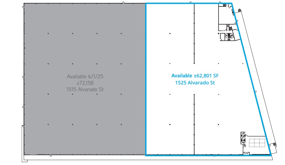 1515-1525 Alvarado St, San Leandro, CA for lease Floor Plan- Image 1 of 1