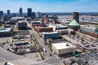 445 E Market St, Louisville, KY - AERIAL map view