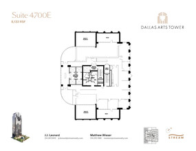 2200 Ross Ave, Dallas, TX for lease Floor Plan- Image 1 of 1