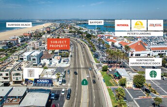 16431 Pacific Coast Hwy, Huntington Beach, CA - AERIAL  map view - Image1