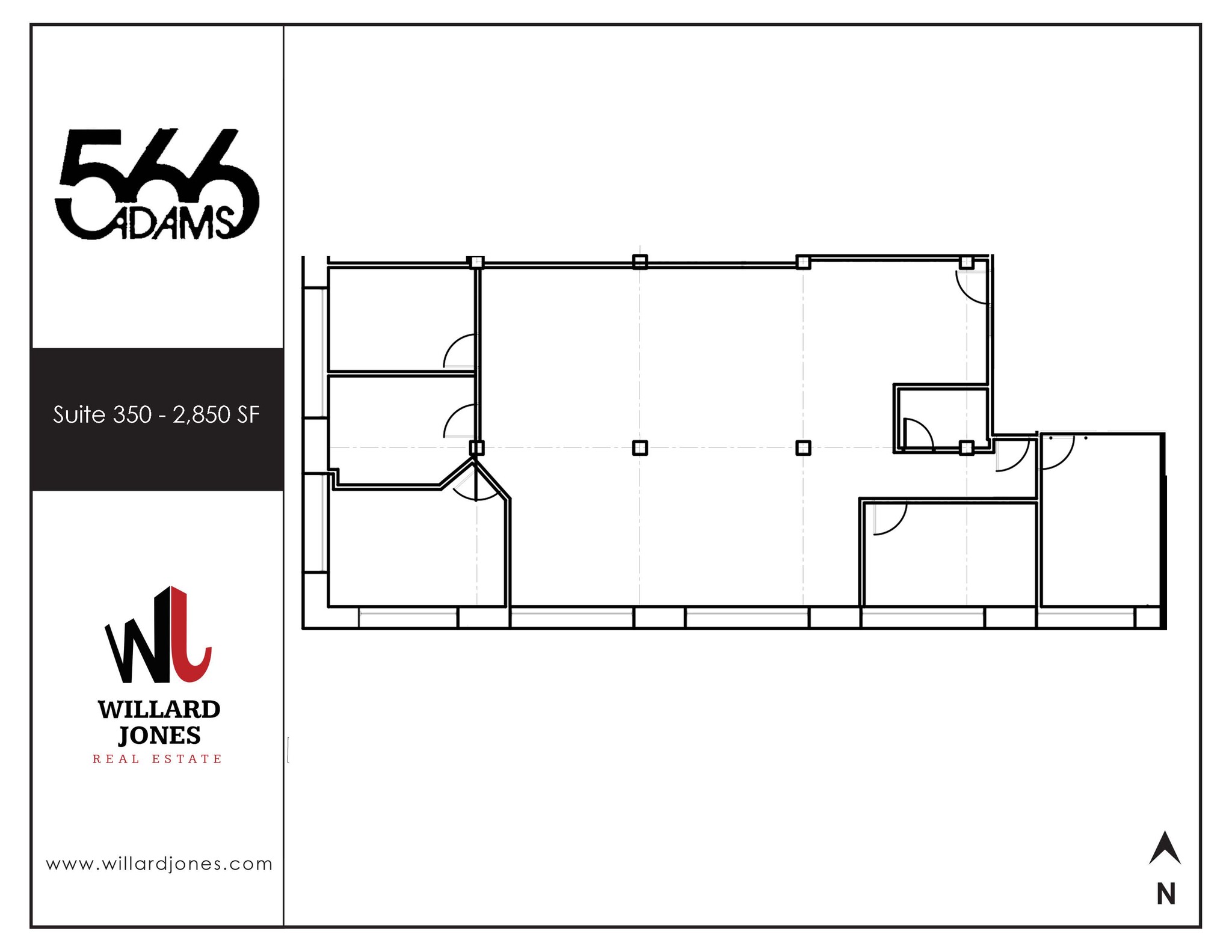 566 W Adams St, Chicago, IL for lease Floor Plan- Image 1 of 1