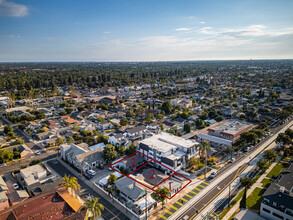 1106 W Santa Ana Blvd, Santa Ana, CA - aerial  map view