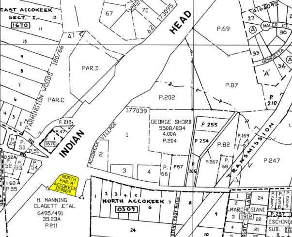 Indian Head Highway & Livingston Rd, Accokeek, MD for sale - Plat Map - Image 2 of 2