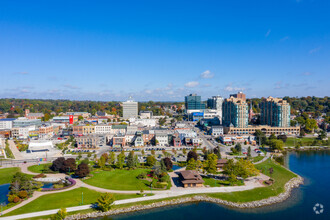 140-150 Dunlop St E, Barrie, ON - aerial  map view - Image1