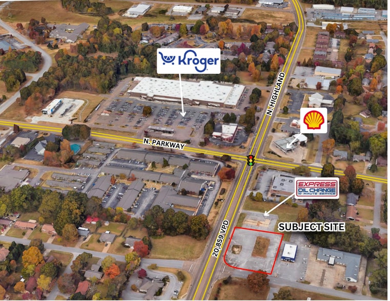 3100 N Highland Ave, Jackson, TN for lease - Building Photo - Image 1 of 3