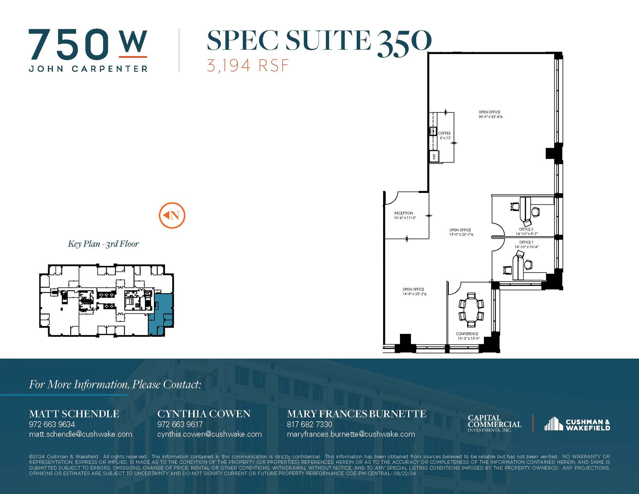 750 W John Carpenter Fwy, Irving, TX for lease Floor Plan- Image 1 of 1