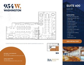 954 W Washington Blvd, Chicago, IL for lease Floor Plan- Image 1 of 19