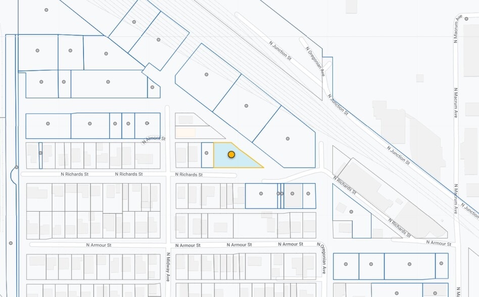 7024 N Richards St, Portland, OR for sale - Plat Map - Image 2 of 7